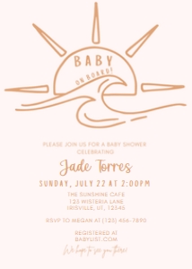 Baby Shower Baby on Board Neutral BUNDLE: Baby Shower Baby on Board Neutral BUNDLE