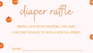 Baby Shower A little Pumpkin is on the way Small Insert: Baby Shower A little Pumpkin is on the way BUNDLE