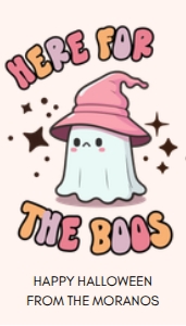 Tags and Labels Halloween Here for the Boos Gift Tag: Tags and Labels Halloween Here for the Boos Gift Tag