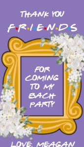 Tags and Labels Friends Bridal design preview