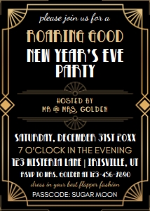 Holiday Parties NYE Great Gatsby Speakeasy: Holiday Parties NYE Great Gatsby Speakeasy