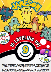Babies and Kids Birthday Pokemon: Babies and Kids Birthday Pokemon