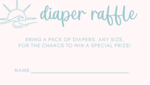 Baby Shower Baby on Board Blue Small Insert: Baby Shower Baby on Board Blue BUNDLE
