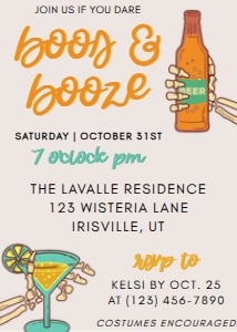 Holiday Parties Halloween Boos and Booze: Holiday Parties Halloween Boos and Booze