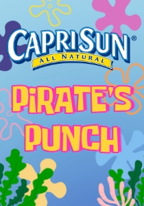 Babies and Kids Birthday Party Decor Juice Pouch Labels Spongebob design preview