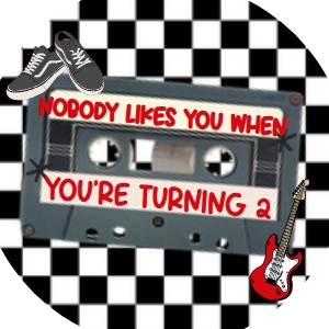 Babies and Kids Birthday Party Decor Cupcake Toppers Warped Tour design preview