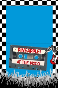 Babies and Kids Birthday Party Decor Food Tent Labels Warped Tour design preview