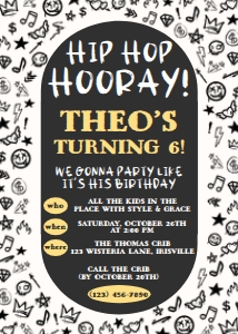 Babies and Kids Birthday Hip Hop Hooray: Babies and Kids Birthday Hip Hop Hooray