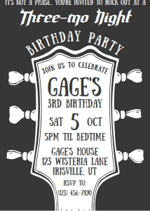 Babies and Kids Birthday Three-mo Night: Babies and Kids Birthday Three-mo Night