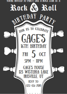 Babies and Kids Birthday Rock & Roll: Babies and Kids Birthday Rock & Roll