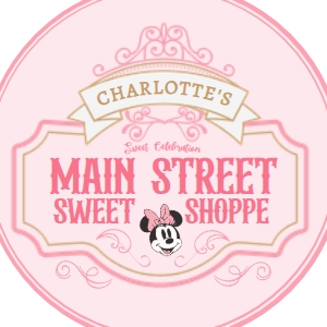 Babies and Kids Birthday Party Decor Cupcake Toppers Retro Minnie Sweet Shop design preview