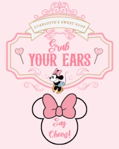 Babies and Kids Birthday Party Decor Ears Table Sign Retro Minnie Sweet Shop design preview