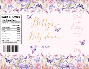 Baby Shower Party Decor Chip Bag Label Enchanted to Meet You: Baby Shower Party Decor Chip Bag Label Enchanted to Meet You