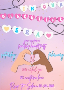 Holiday Parties Valentine's Day Swiftie Friendship Bracelet: Holiday Parties Valentine's Day Swiftie Friendship Bracelet