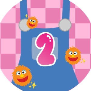 Babies and Kids Birthday Party Decor Cupcake Toppers Ms Rachel design preview