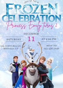Babies and Kids Birthday Frozen 2: Babies and Kids Birthday Frozen Celebration