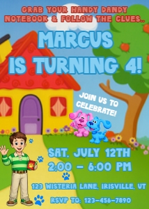 Babies and Kids Birthday Blue's Clues: Babies and Kids Birthday Blue's Clues