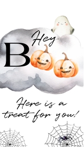 BK031-0102 2x3.5 Thank You Tag - Halloween Little Boo: BB031-0007 Mega BUNDLE - Halloween Little Boo