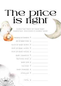 BBG31-03 The Price is Right - Halloween Little Boo: BB031-0007 Mega BUNDLE - Halloween Little Boo