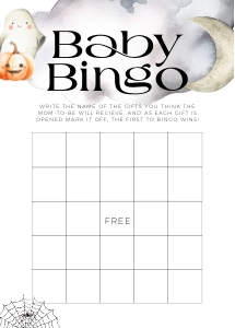 BBG31-04 Baby Bingo - Halloween Little Boo: BB031-0007 Mega BUNDLE - Halloween Little Boo