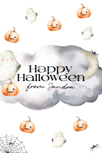 BB031-0116 4x6" (40gr bar) Chocolate Wrapper - Halloween Little Boo: BB031-0007 Mega BUNDLE - Halloween Little Boo
