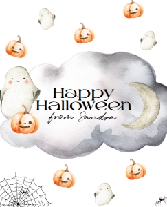 BB031-0116 150x185mm (100gr bar) Chocolate Wrapper - Halloween Little Boo: BB031-0007 Mega BUNDLE - Halloween Little Boo