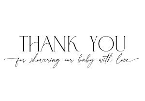 BB035-04 Flat Thank You Note - Basics: BBB35-01 Invitation Bundle - Basics