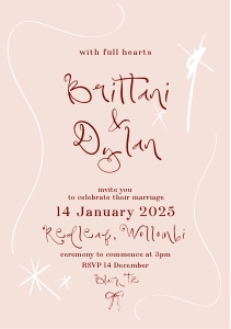 Invitation BRITT Design: Invite BRITT Design