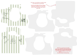 Camera Wrap. WHIMSY Design | A4 Sheet: Camera Wrap WHIMSY Design