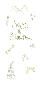 SIZE 2: 70cm Wide x 1.4m High [C1]: Size 2 Linen Sign