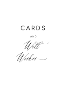 Wishing Well A4 - Fleur Design: Wishing Well Sign - Fleur Design