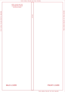 Print Your Own - Bistro Style Menu - Artwork LONG: Print Your Own Linen Hard Cover Menu LONG