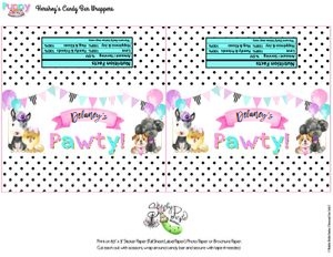 Puppy Pawty-Candy Buffet design preview