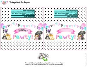 PuppyPawty-Candy: Puppy Pawty-Full Party Package