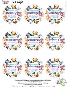 PuppyPawty-AdoptionStation-ShabbyPickleParties: Puppy Pawty-Full Party Package