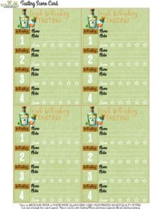 St. Paddy's Day-Whiskey Tasting design preview