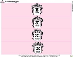 ChanelNo50-WaterBottle: Chanel No50-Water Bottle Labels