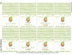 St. Paddy's Day-Mash-tini Bar Sign & Buffet Cards design preview