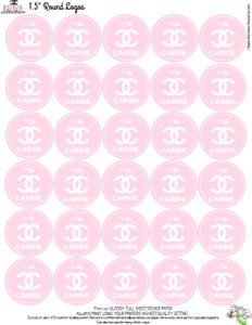 ChanelNo50-RoundLogos: Chanel No50-Round Logos