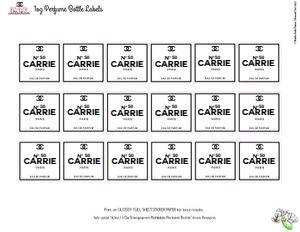 ChanelNo50-30mlSmallPerfumBottles: Chanel No50-30ml Perfume Bottle Labels