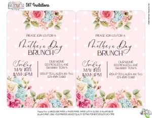 Mother's Day Brunch-Invitation design preview