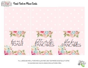 MothersDayBrunch-BuffetCards: Mother's Day Brunch-Buffet Cards