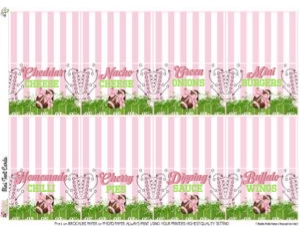 Birthday Football-Buffet Cards design preview