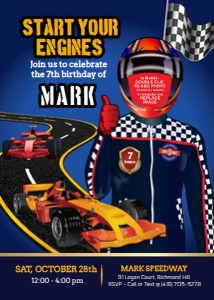 1018 Race Car Photo design preview