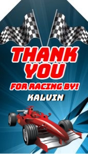 1020 Race Car Favor: 1020 Race Car Photo
