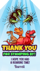 1033 DinoMite Boy Favor: 1033 DinoMite Boy
