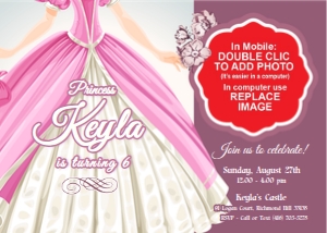 1071H Princess Pink Photo design preview