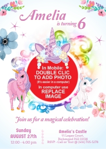 1077 Unicorn Photo CORJL design preview