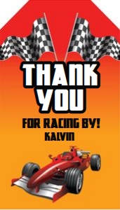 1089 Blue Helmet Race FAvor: 1089 Blue Helmet Race Car CORJL