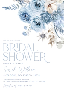B012 Bridal Shower Invite: B012 Bridal Shower Invite